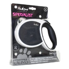 Black Retractable Dog Lead